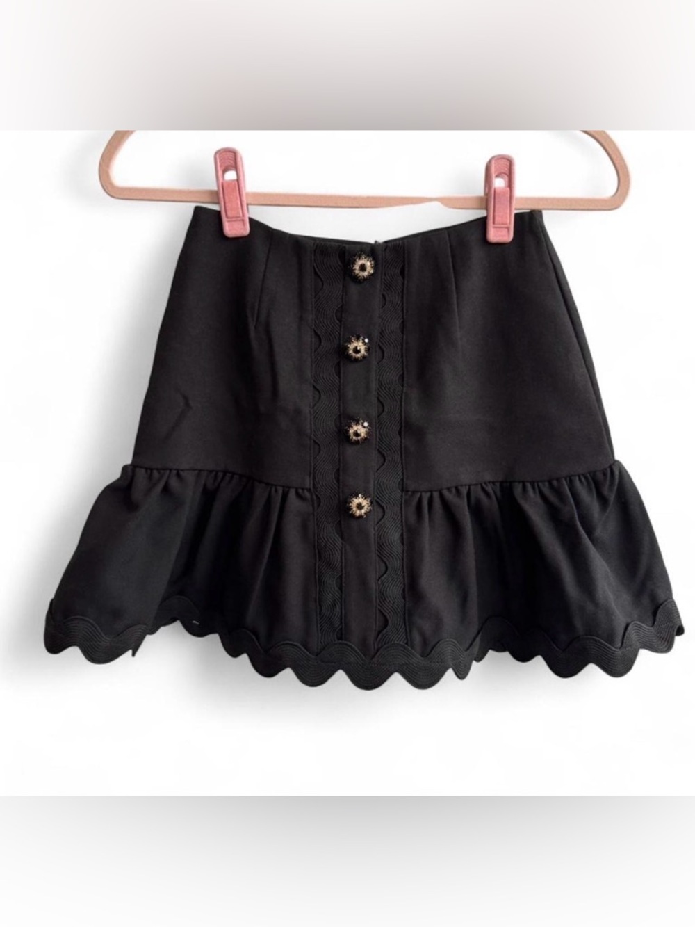 J.ING - Mini Skort with Jeweled buttons